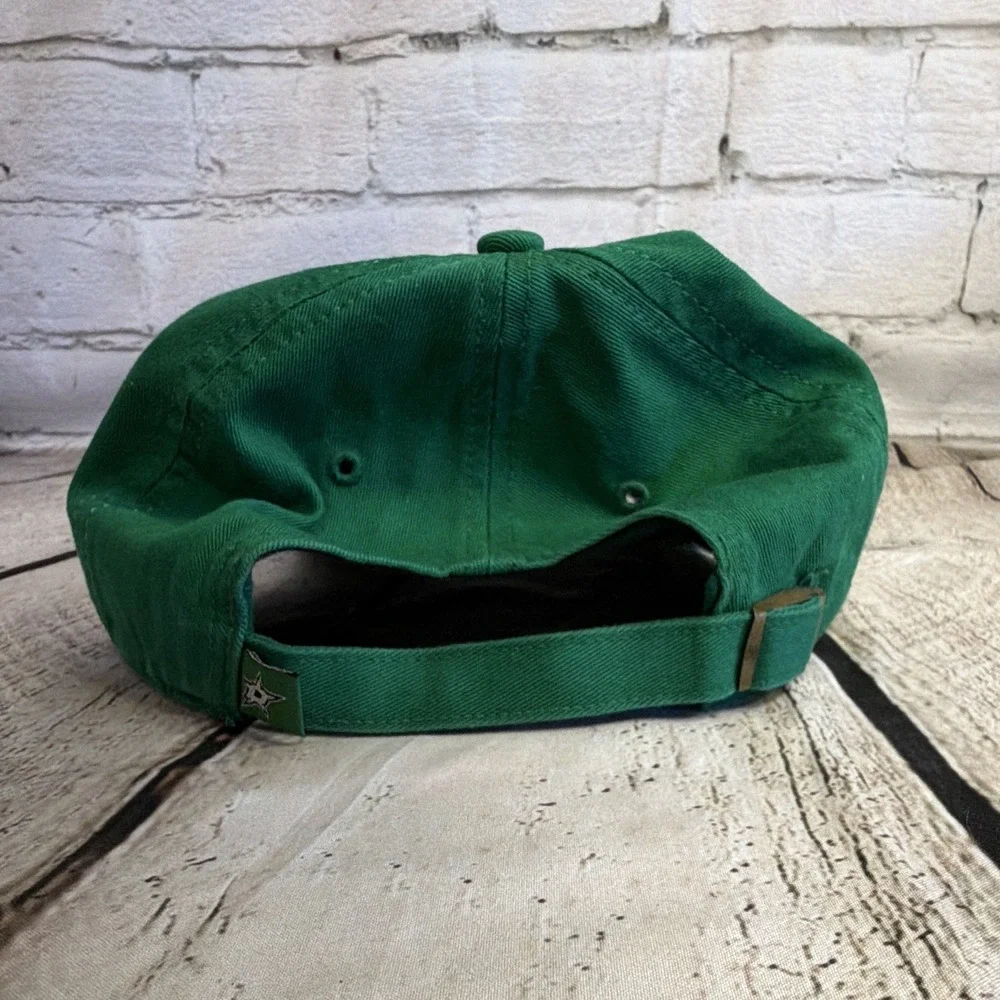 47 Brand NHL Dallas Stars Baseball Cap Hat Black Green Grey Adjustable
